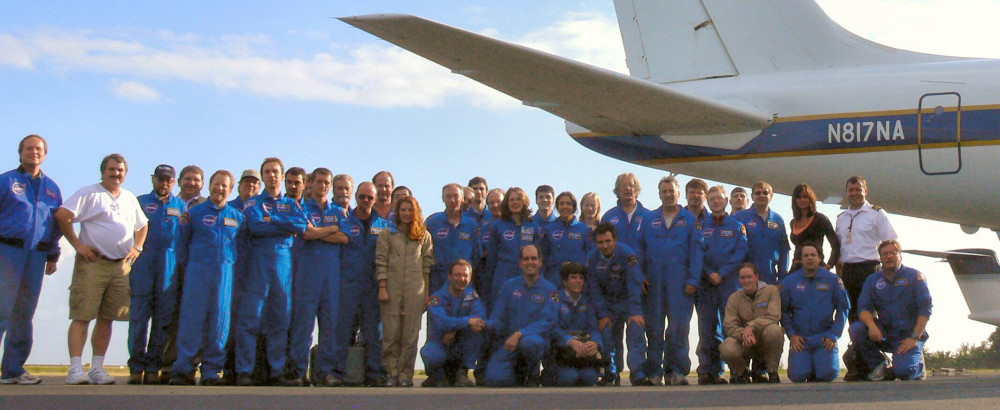 ATV-1 reentry observation team