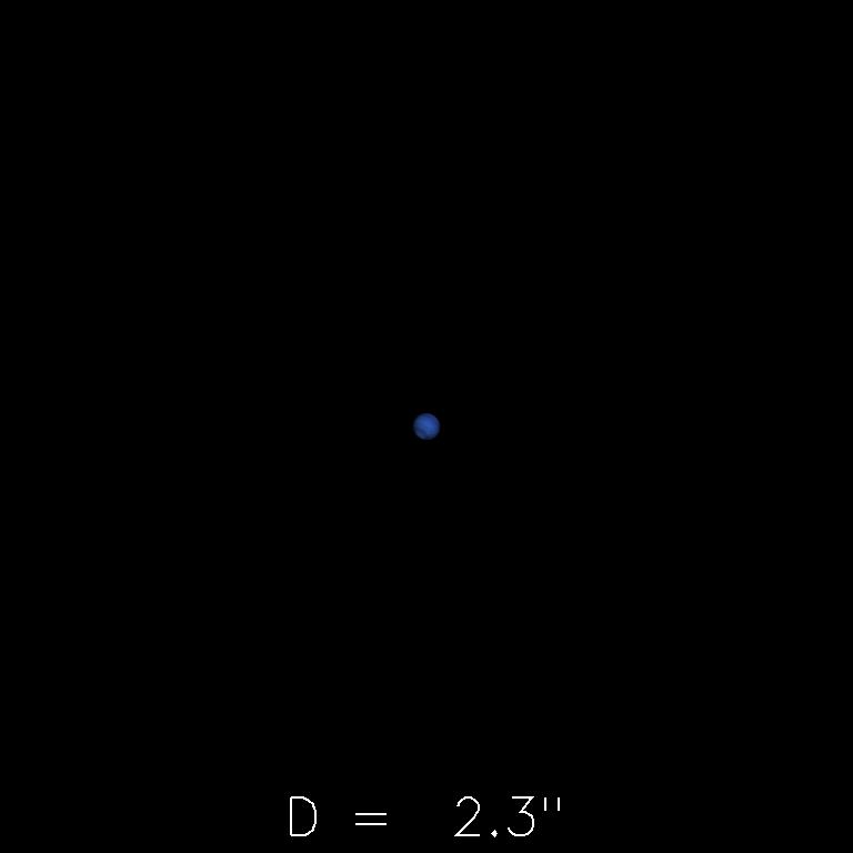 Neptune le 16 octobre 2019