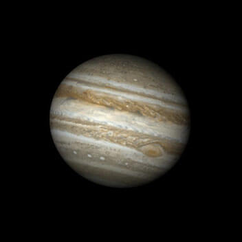 Jupiter le 16 mai 2020