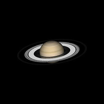 Saturne le 16 mai 2020