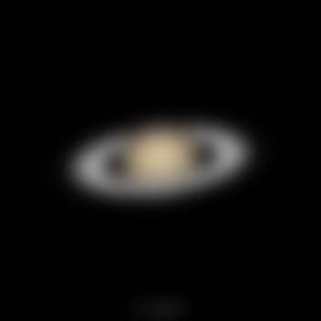 Saturne le 16 juillet 2020