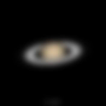 Saturne le 16 août 2020