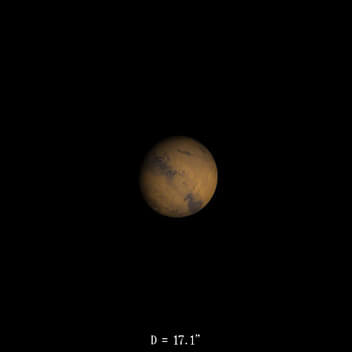 Mars le 16 novembre 2020