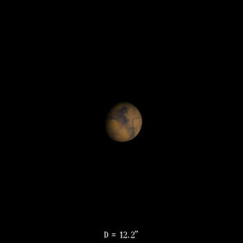 Mars le 16 décembre 2020