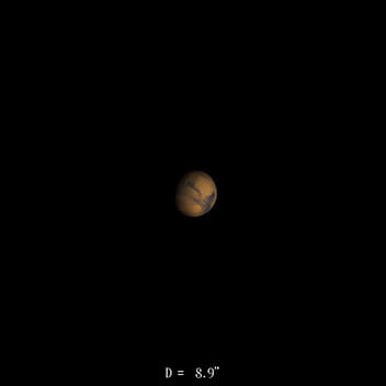 Mars le 16 janvier 2021