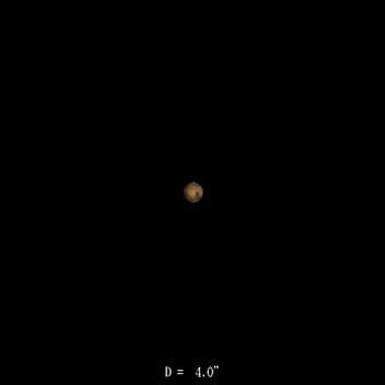 Mars le 16 juin 2021