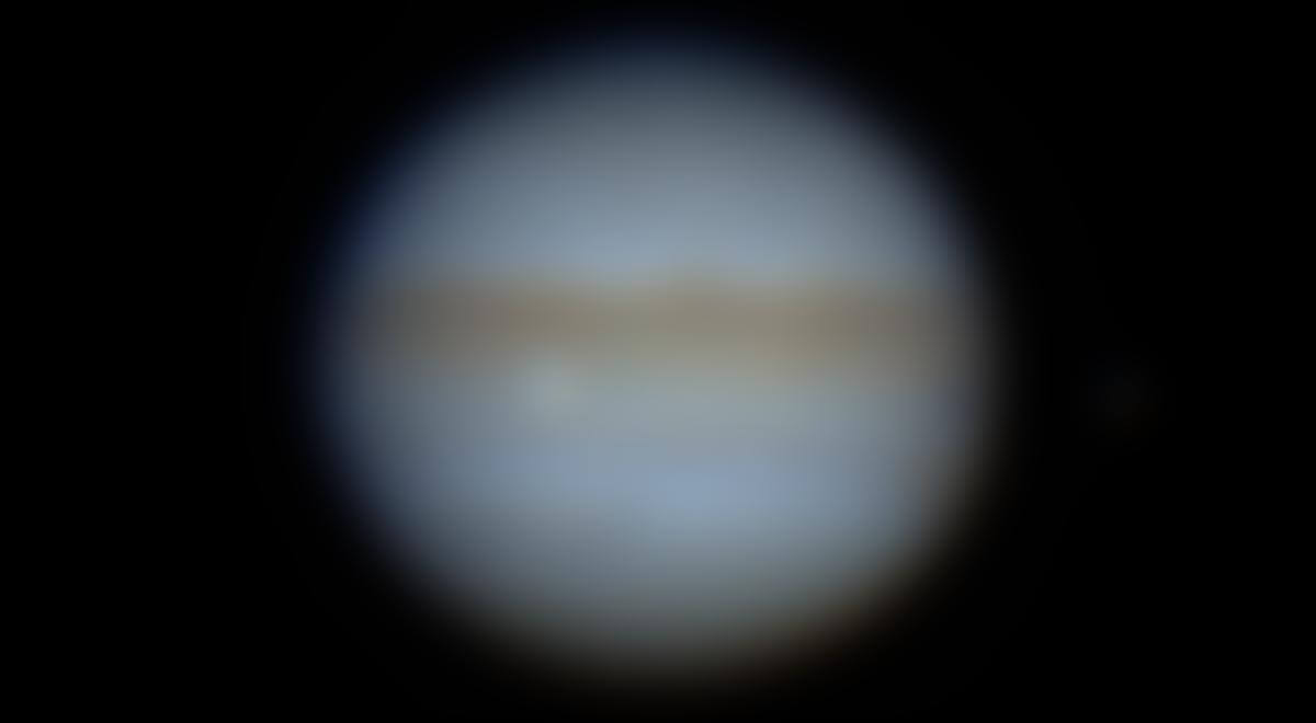 L’impact sur Jupiter du lundi 13 septembre 2021 à 22 h 39 min 30 s TU