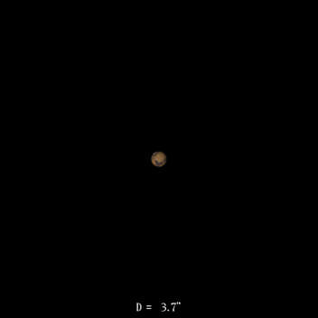 Mars le 16 novembre 2021