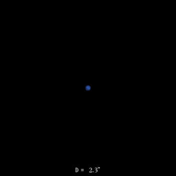 Neptune le 16 novembre 2021