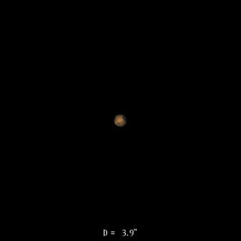 Mars le 16 décembre 2021