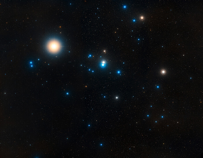 L’amas des Hyades