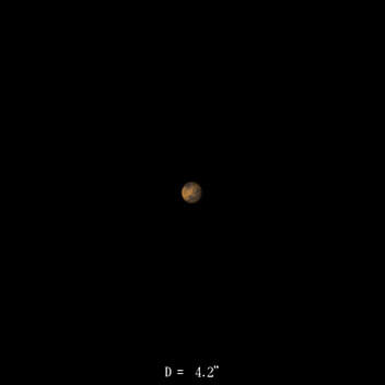 Mars le 16 janvier 2022