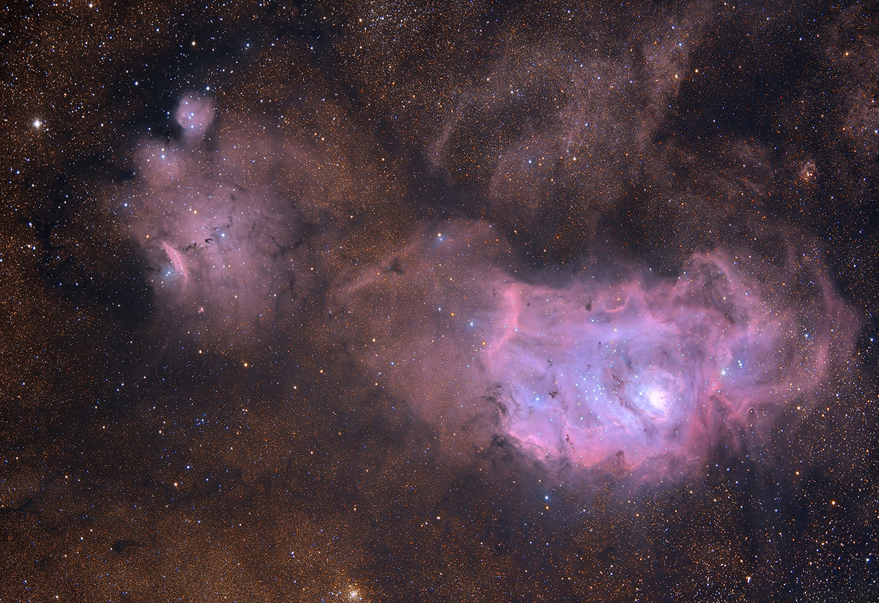 La nébuleuse de la Lagune M8