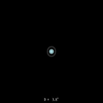 Uranus le 16 octobre 2022