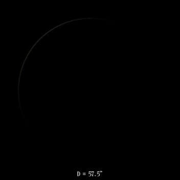 Vénus le 16 août 2023