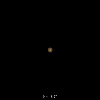Mars le 16 septembre 2023