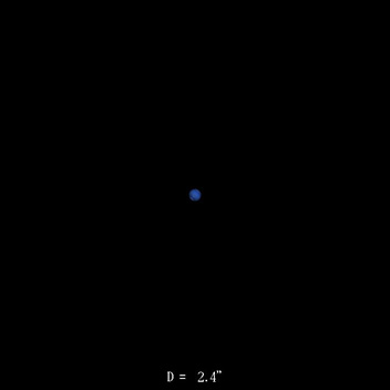 Neptune le 16 septembre 2023
