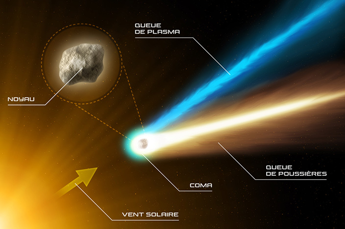 L’anatomie cométaire