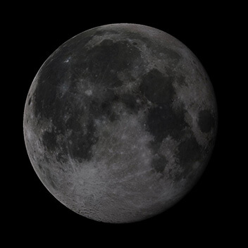 Lune du 1er octobre 2023