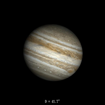 Jupiter le 16 janvier 2024