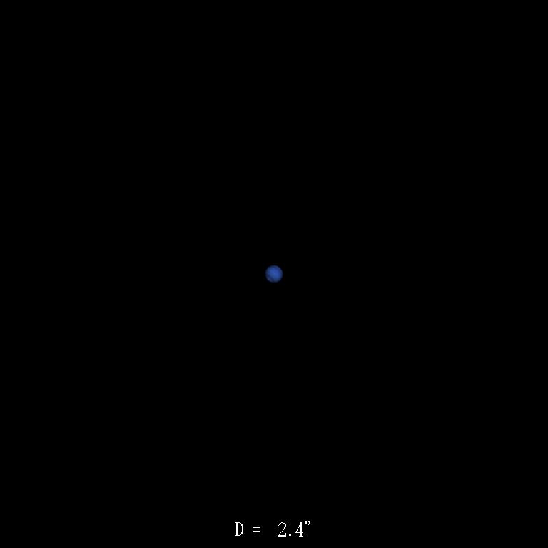 Neptune le 16 septembre 2024